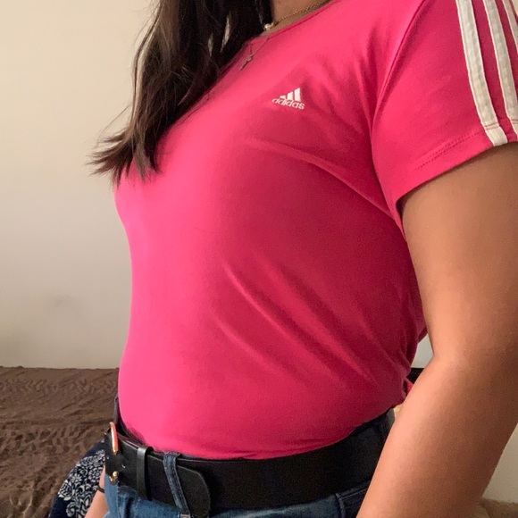 Pink adidas tee - Picture 2 of 2
